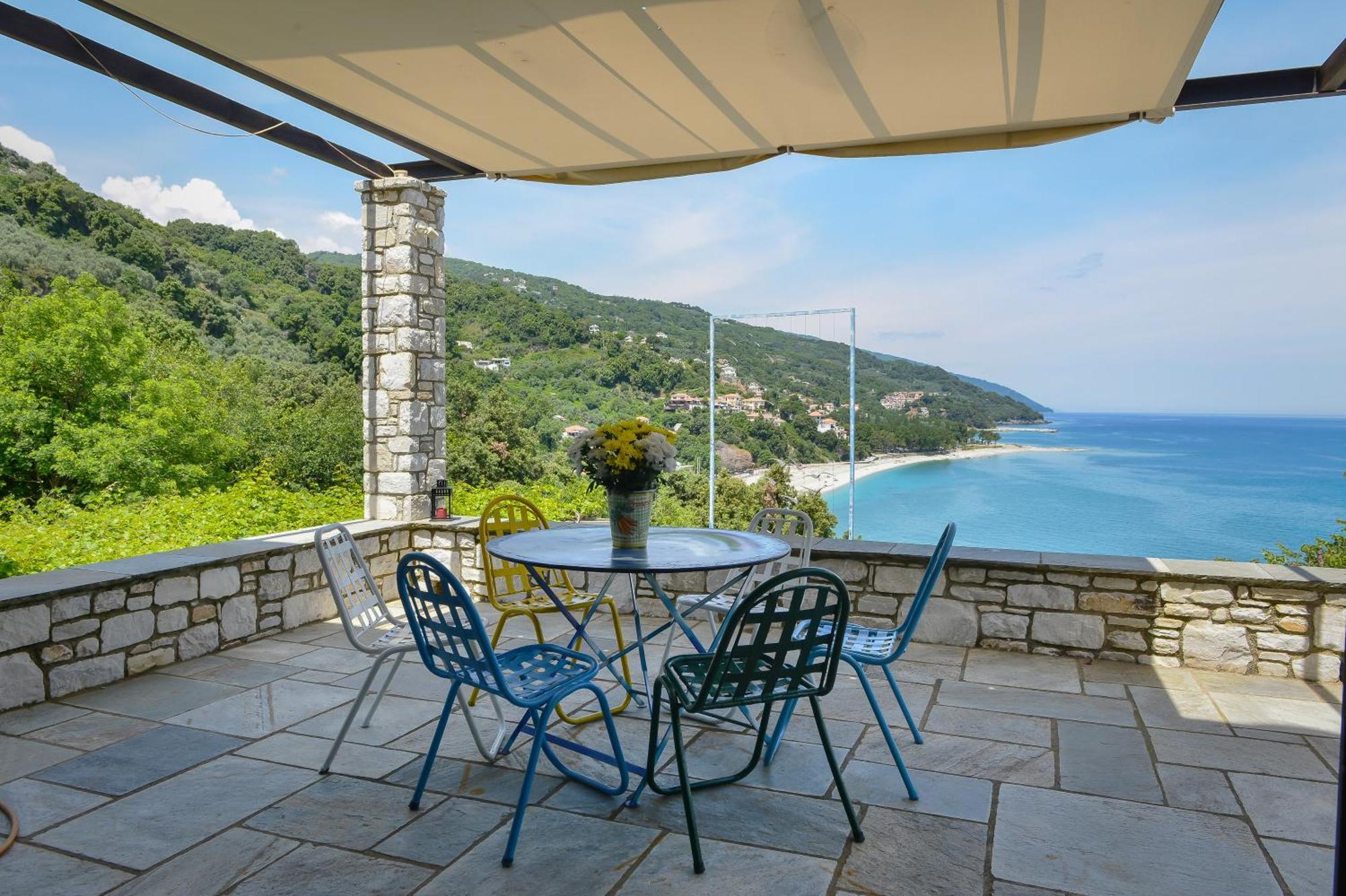 Pelion Bnb Luxury Homes Дамухари Экстерьер фото