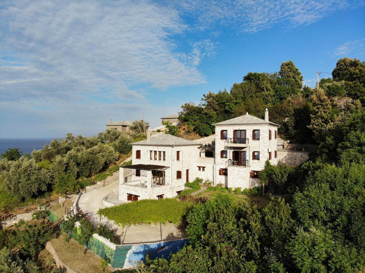 Pelion Bnb Luxury Homes Дамухари Экстерьер фото