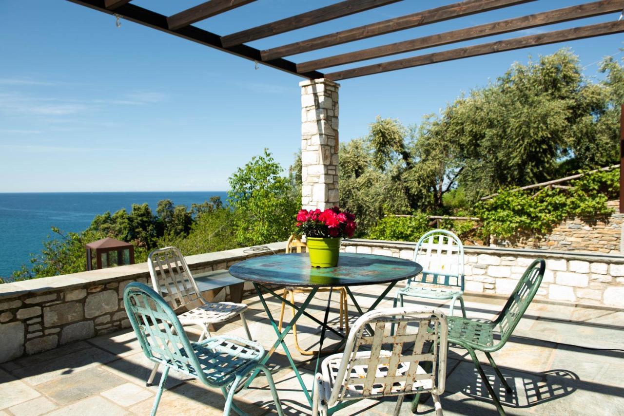 Pelion Bnb Luxury Homes Дамухари Экстерьер фото