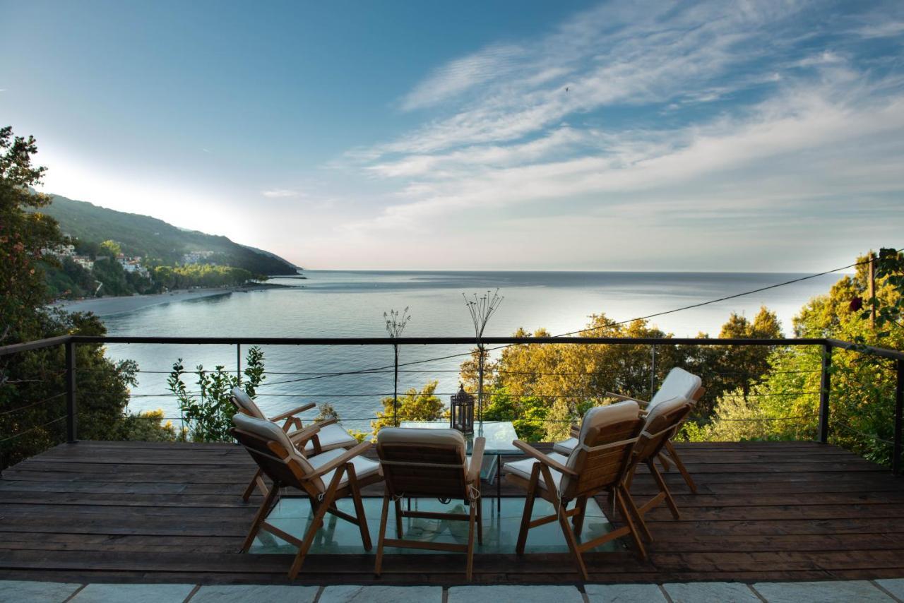 Pelion Bnb Luxury Homes Дамухари Экстерьер фото