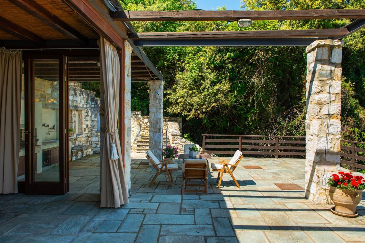 Pelion Bnb Luxury Homes Дамухари Экстерьер фото