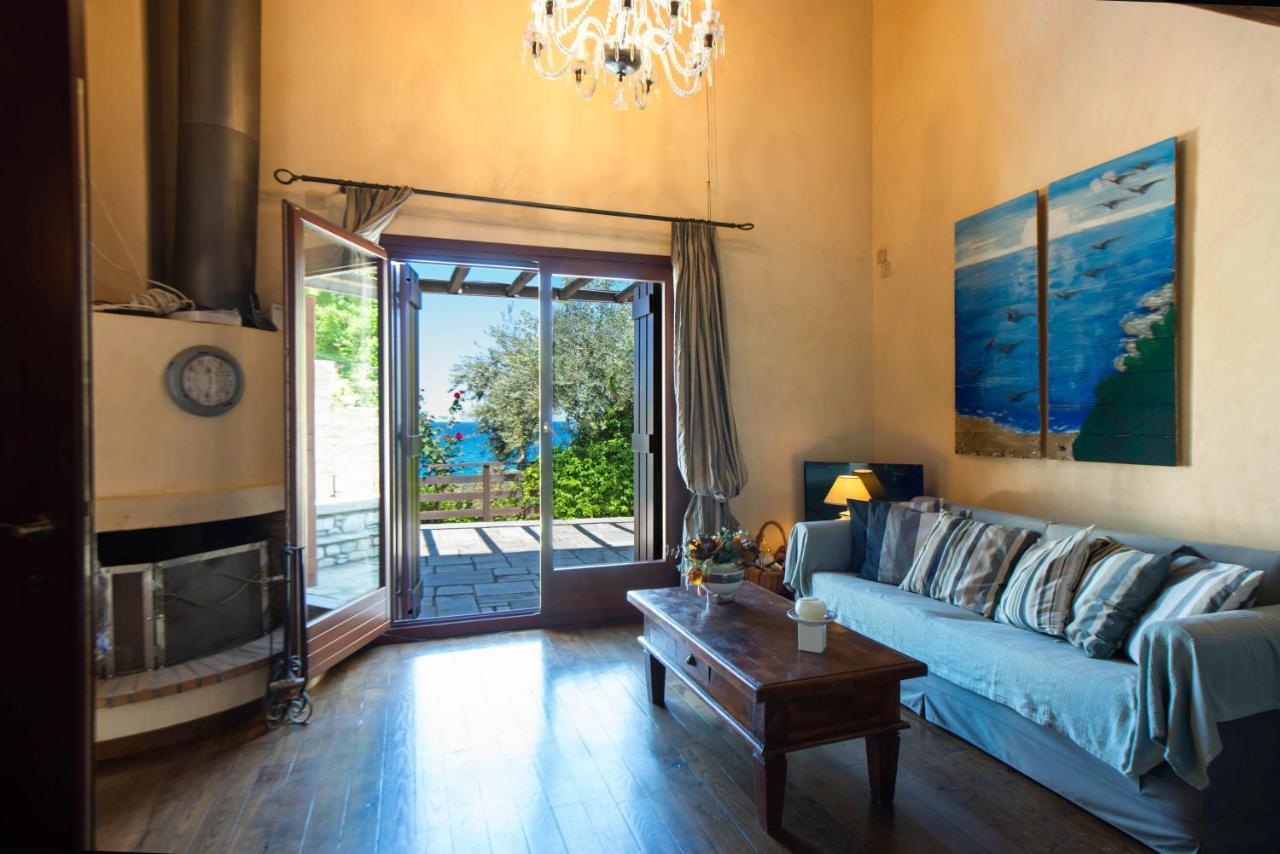 Pelion Bnb Luxury Homes Дамухари Экстерьер фото