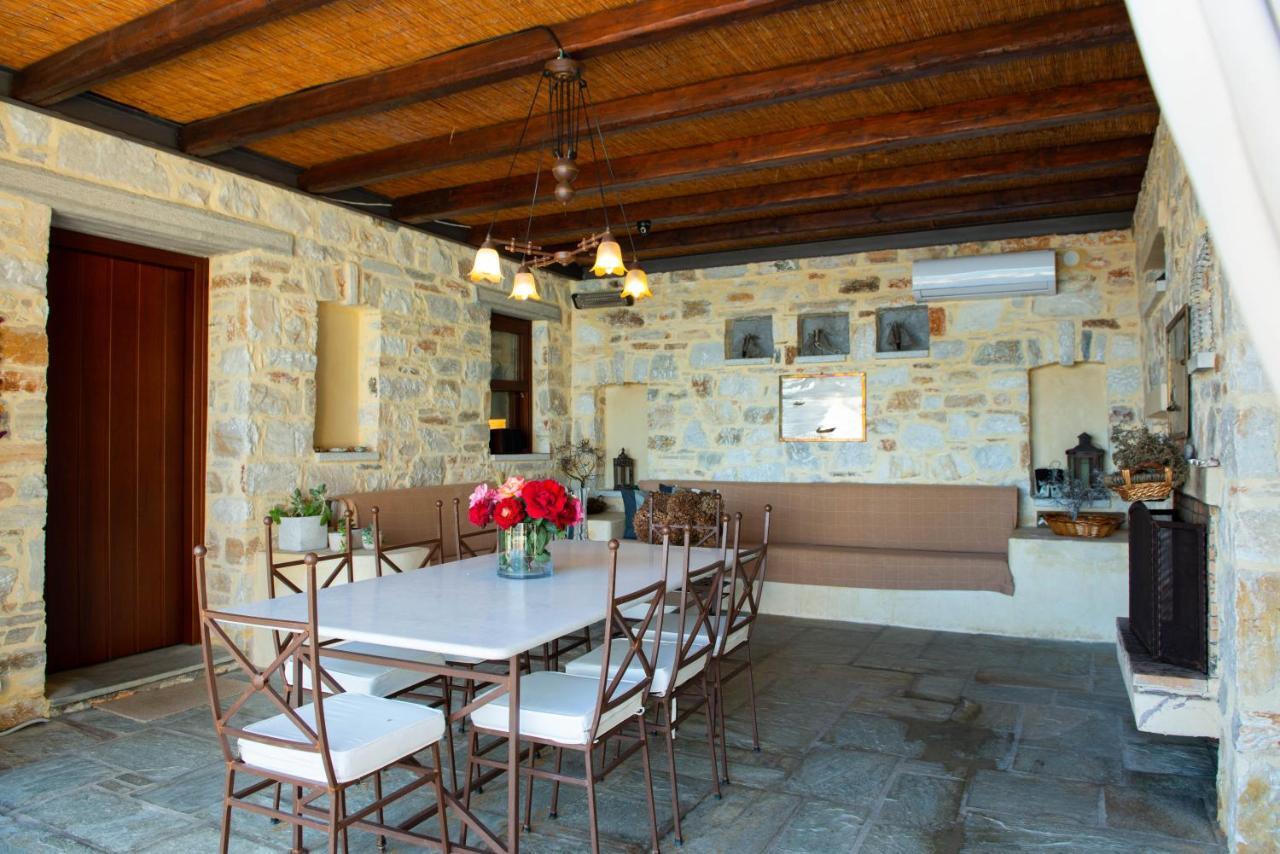 Pelion Bnb Luxury Homes Дамухари Экстерьер фото