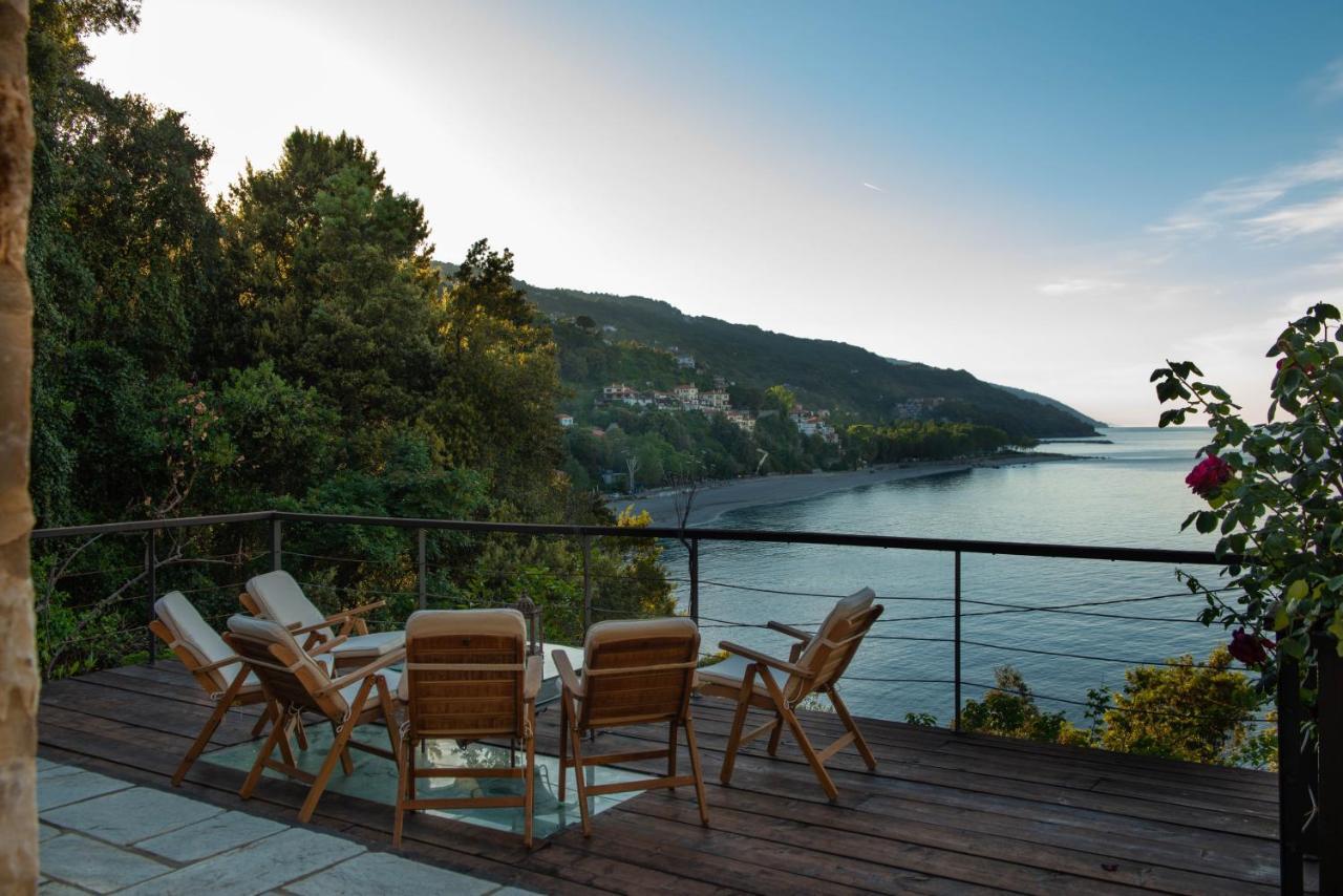 Pelion Bnb Luxury Homes Дамухари Экстерьер фото