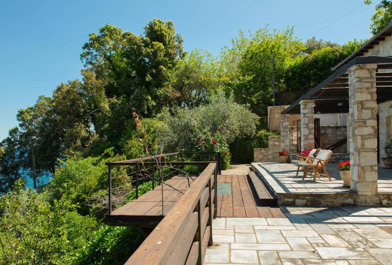 Pelion Bnb Luxury Homes Дамухари Экстерьер фото